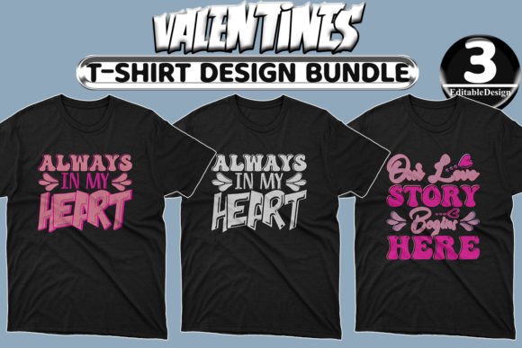 Download Best Valentine's T-shirt Design Bundle-5 - Design Collection