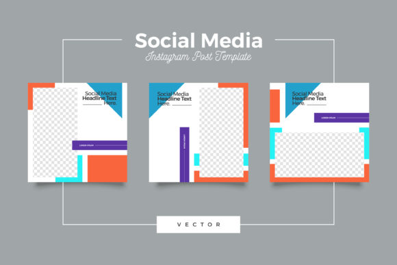 Download Social Media Instagram Kit-ePS Template - Eps template Collection