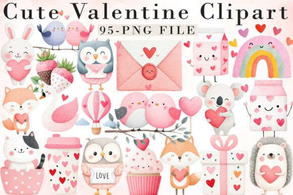 Download Cute Valentine Clipart - Cute Collection