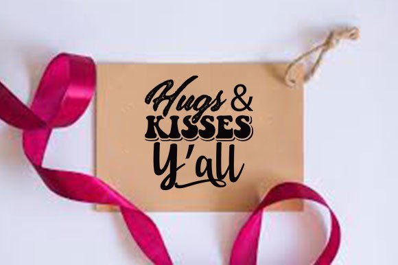 Download Retro Valentine Crafts Design, Hugs &amp; Ki - Design Collection