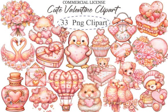 Download Cute Valentine Clipart - Cute Collection