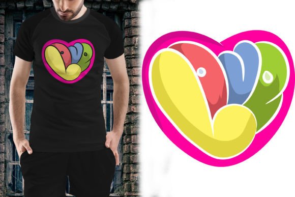 Download Best Valentine's T-shirt Love Design - Design Collection