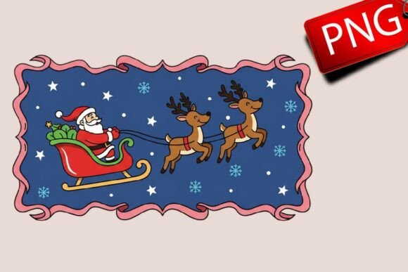Download Christmas Postage Stamps PNG, Cute Retro - Cute Collection