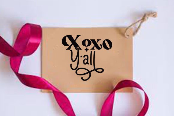 Download Retro Valentine Crafts Design, Xoxo - Design Collection