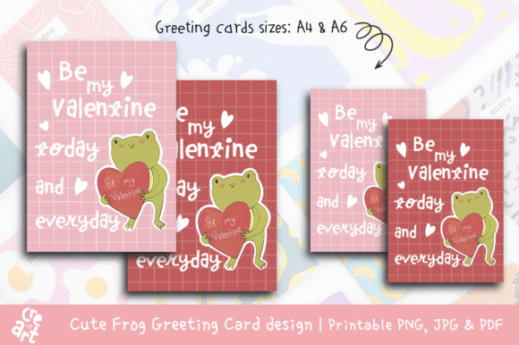 Download Cute Frog Greeting Card Design - Cute Collection
