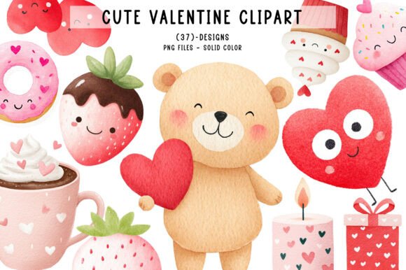 Download Cute Valentine Clipart - Cute Collection