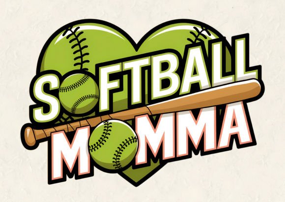 Download Softball Momma T-Shirt Design - Design Collection