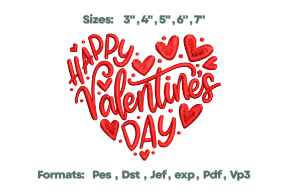 Download Happy Valentine's Day Heart Art Design - Design Collection