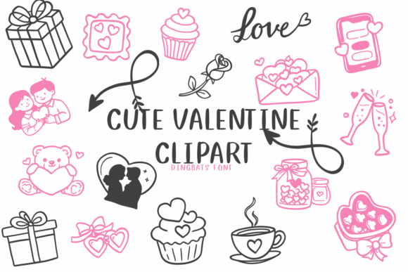 Download Cute Valentine Clipart - Cute Collection