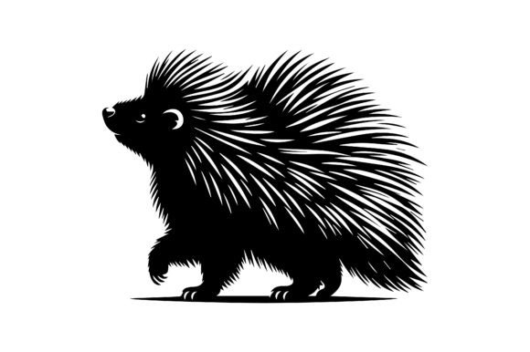 Download About Porcupine SVG Silhouette Design - Design Collection
