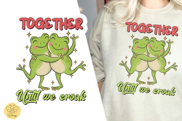 Download Together Until We Croak Cute Frog PNG - Cute Collection