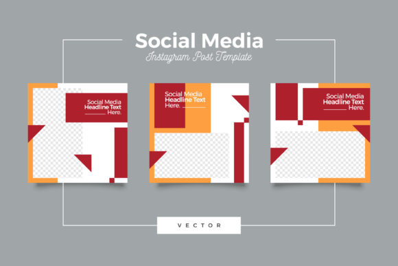 Download Social Media Instagram Kit-ePS Template - Eps template Collection