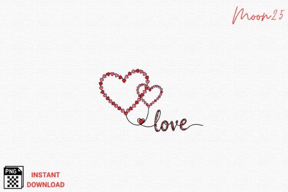 Download Love Heart Outline Cute Valentine Png - Cute Collection