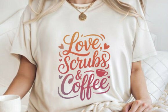 Download Love Scrubs Coffee Valentine Design PNG - Design Collection