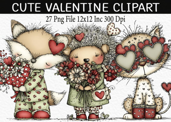 Download Cute Valentine Clipart - Cute Collection