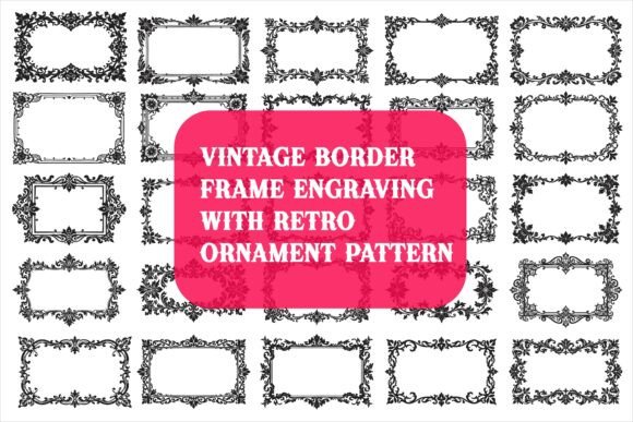 Download Elegant Floral Border Vector Design - Design Collection