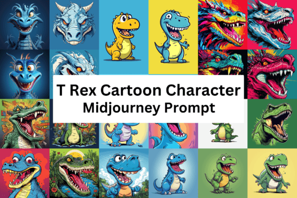 Download T Rex Cartoon Character - Premium Resources