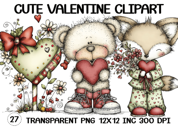 Download Cute Valentine Clipart - Cute Collection