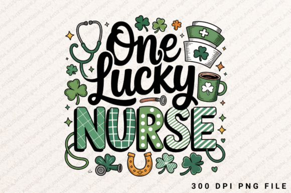 Download St. Patrick’s Day Nurse Shirt PNG Design - Design Collection