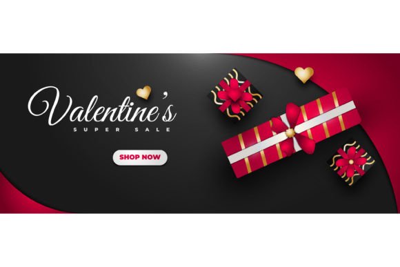 Download Valentine's Day Sale Banner Design - Design Collection