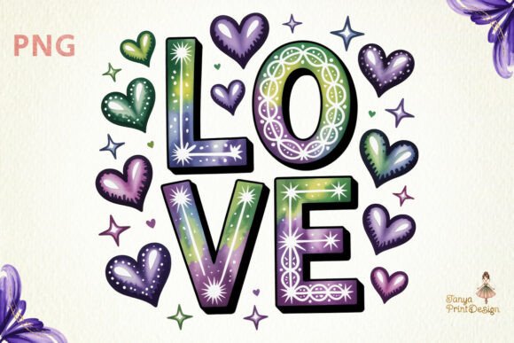 Download Galaxy Love PNG Sublimation Design - Design Collection