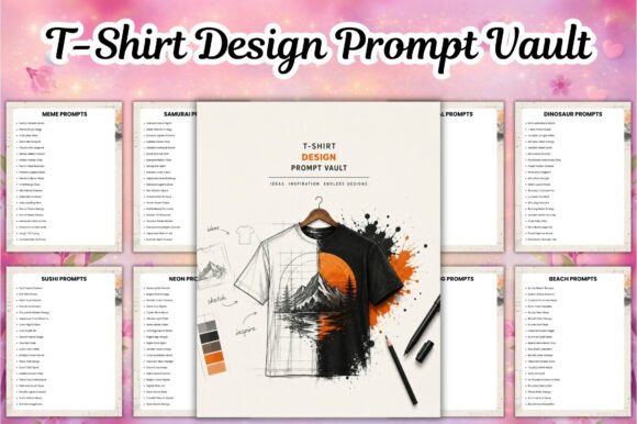 Download T-Shirt Design Prompt Vault - Premium Resources