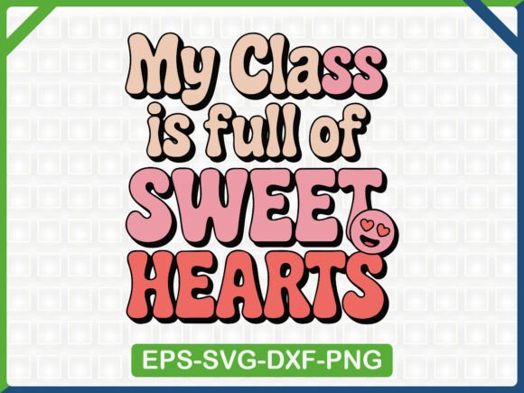 Download Cute Retro Teacher Valentine Sublimation - Cute Collection