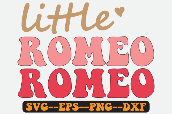 Download Little Romeo Quote Retro Svg Design - Design Collection