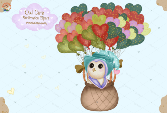 Download Owl Cute Valentine Clipart Sublimation - Cute Collection